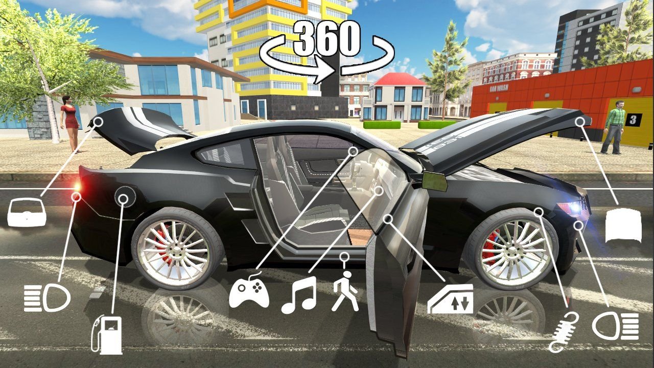 Изображение к игре Car Simulator 2 Взлом на деньги